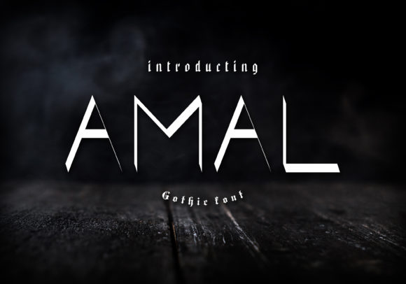 Amal Font: A Geometric Display Typeface for Makers