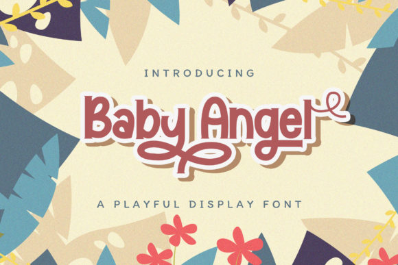 Baby Angel Font: A Sweet Display Typeface for Creative Makers