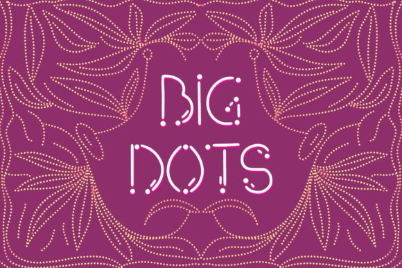 Big Dots Font: A Playful Typeface for Strong Branding