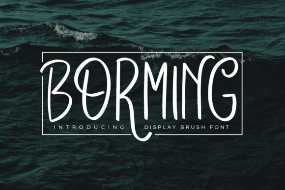 Borming Font: Elevate Your Brand’s Display Typography