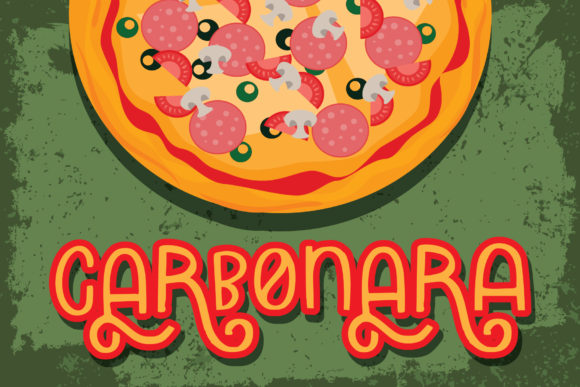Carbonara Font for Bold Campaign Headlines and Branded Visuals