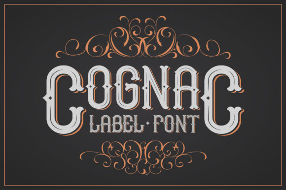 Cognac Display Font for Bold and Vintage Web Typography