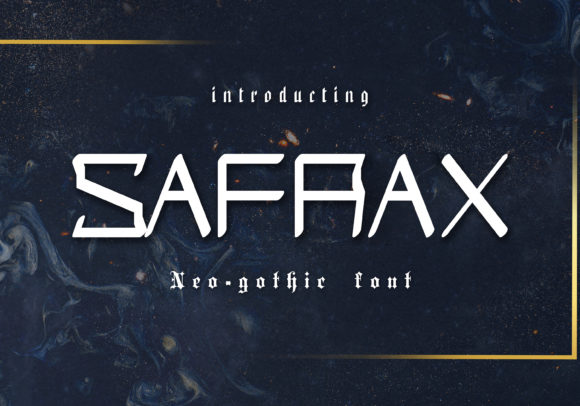 Enhance Your Brand with the Safrax Display Font