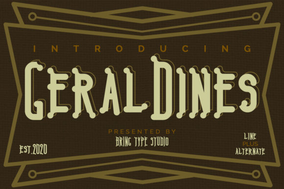 Geraldines: A Display Font for Editorial Elegance