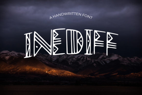 Inediff Display Font: A Unique Typeface for Editorial Elegance