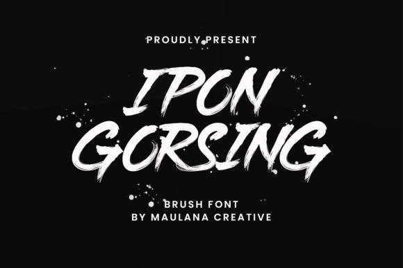 Ipon Gorsing: A Display Font with Urban Elegance for Editorial Design
