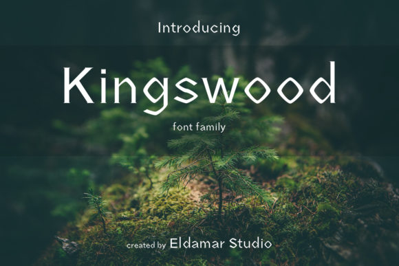 Kingswood Display Font for Creative Designers