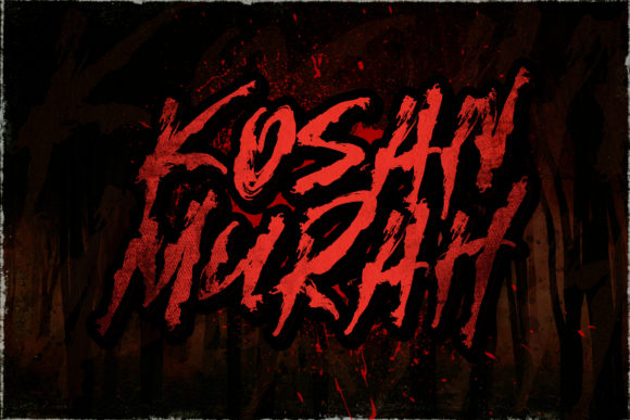 Kosan Murah Font for Chilling Handmade Creations