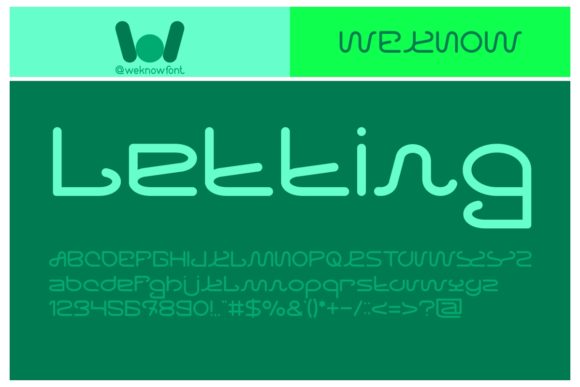 Letting: A Modern Display Font for Editorial Design