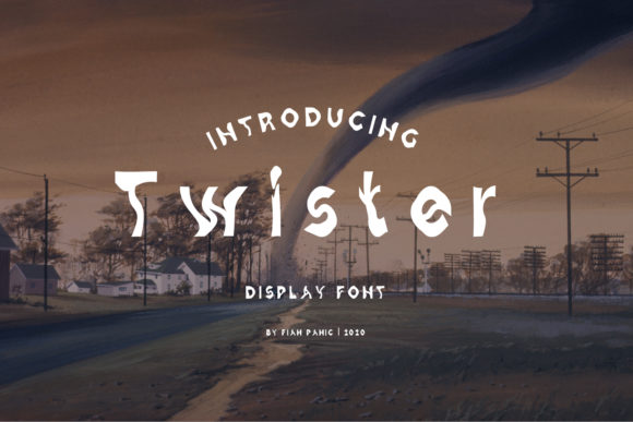 Panic Twister Font for a Playful Brand Makeover