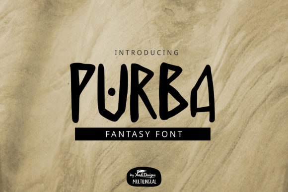 Purba Display Font: Elevate Your Brand's Visual Appeal