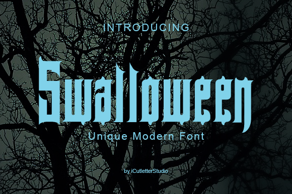 Swalloween Font for Memorable Branding and Design Projects
