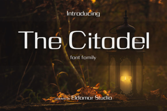 The Citadel Display Font for Stylish and Delicate Designs