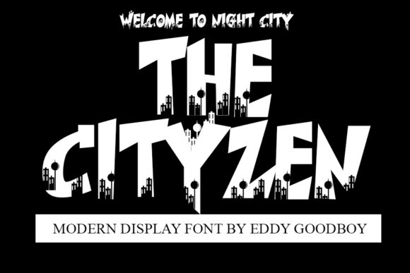 The Cityzen Font: A Modern Display Typeface for Editorial Design