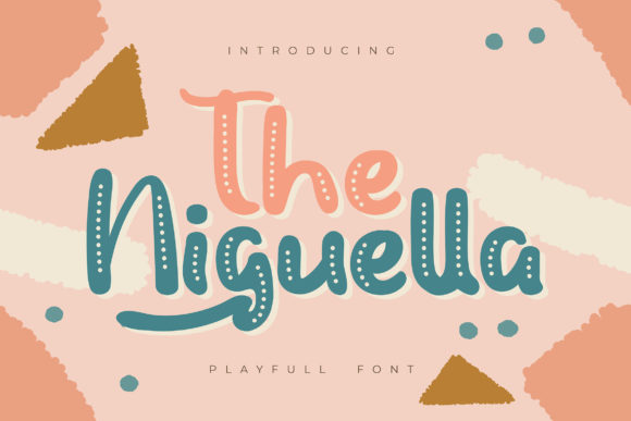 The Niguella Display Font for Creative Projects