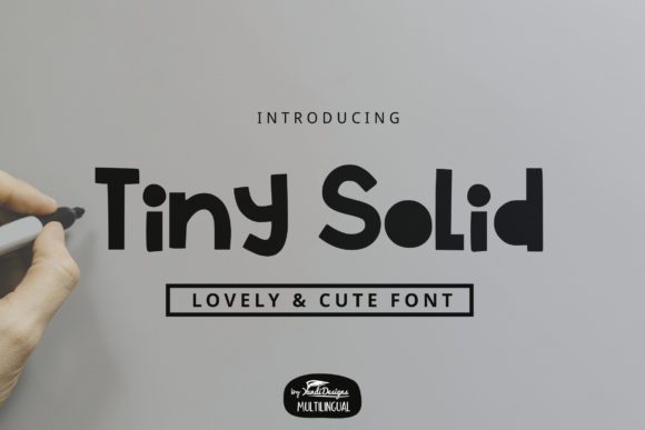 Tiny Solid: A Charming Display Font for Creative Projects