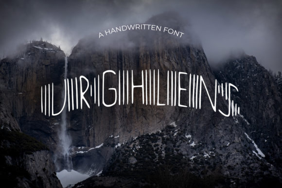 Urghlens Display Font for Eye-Catching Brand Content
