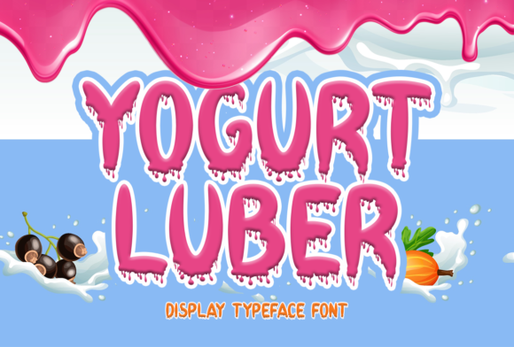 Yogurt Luber Font: A Display Typeface for Editorial Elegance